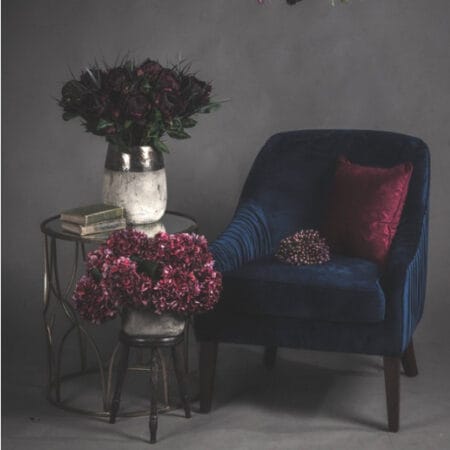 Ares Metallic Dipped Large Vase