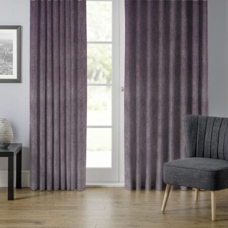 Velour Mulberry Curtains