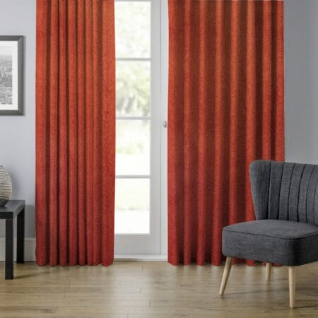 Velour Oxblood Curtains