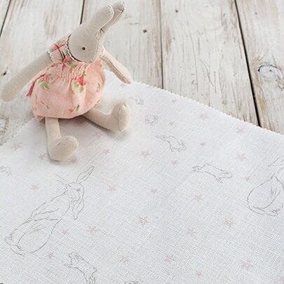 Rabbit All Star Peony & Sage Roman Blind