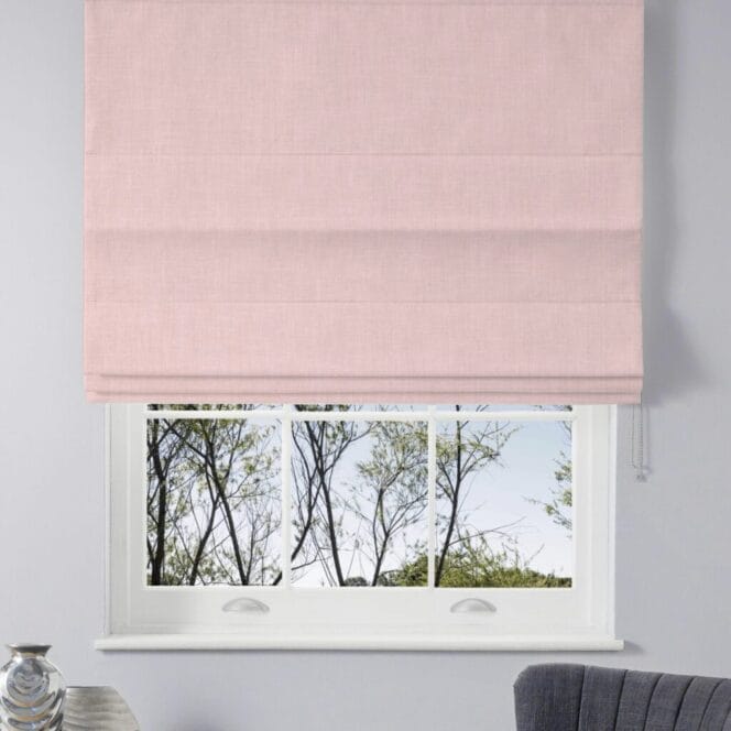 Laura Ashley Easton Blush Roman Blind