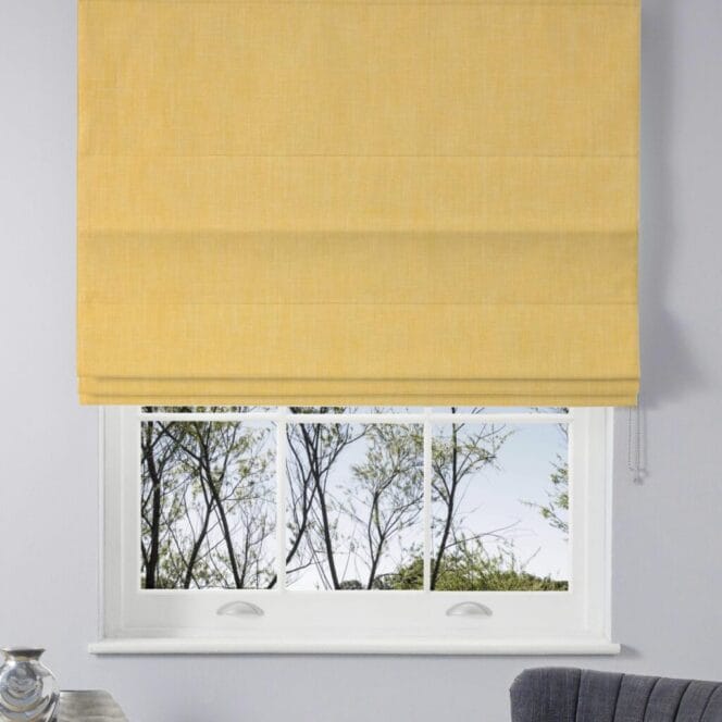 Laura Ashley Easton Sunshine Roman Blind