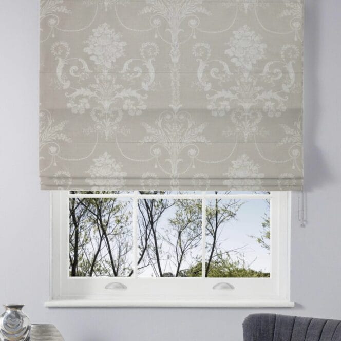 Laura Ashley Josette Dove Roman Blind