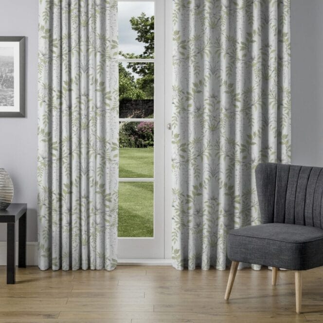 Laura Ashley Parterre Sage Curtains