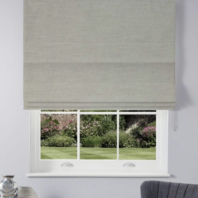 Laura Ashley Swanson Natural Roman Blind