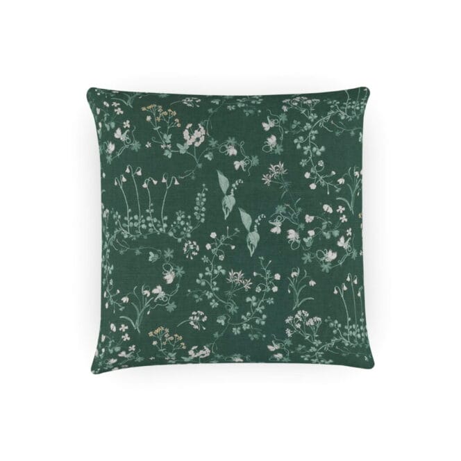 Barneby Gates Botanica Woodland Green Cushion