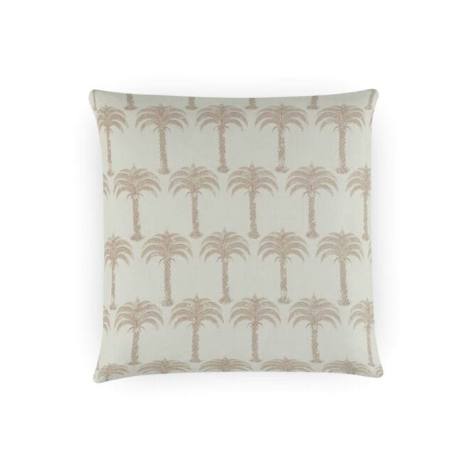 Barneby Gates Marrakech Palm Soft Gold Cushion