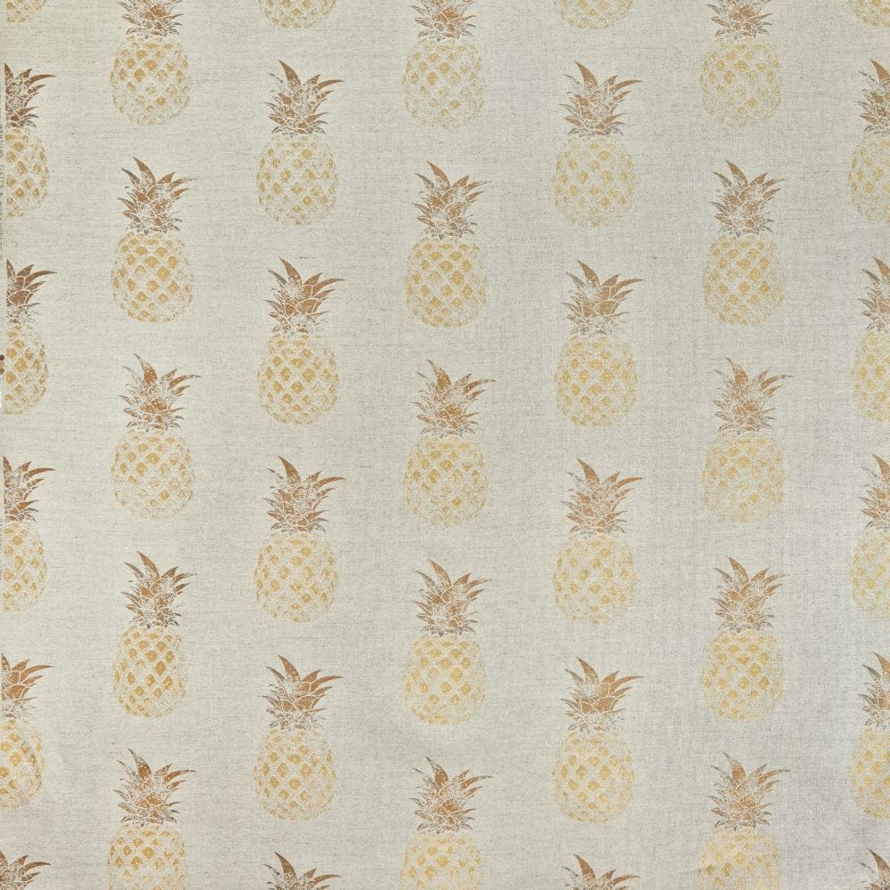 Barneby Gates Pineapple Gold on Natural Cushion