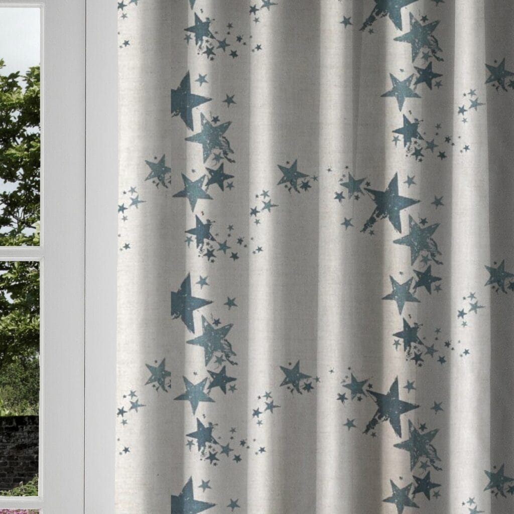 Barneby Gates All Star Gunmetal Curtains