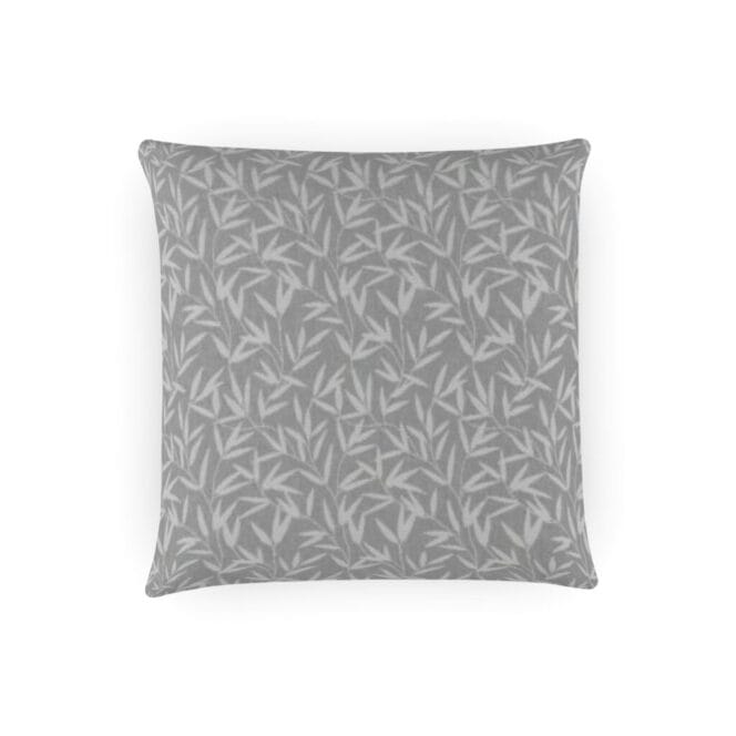 Laura Ashley Willow Leaf Chenille Steel Cushion