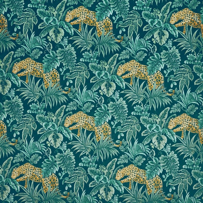 Leopard Ocean Roman Blind