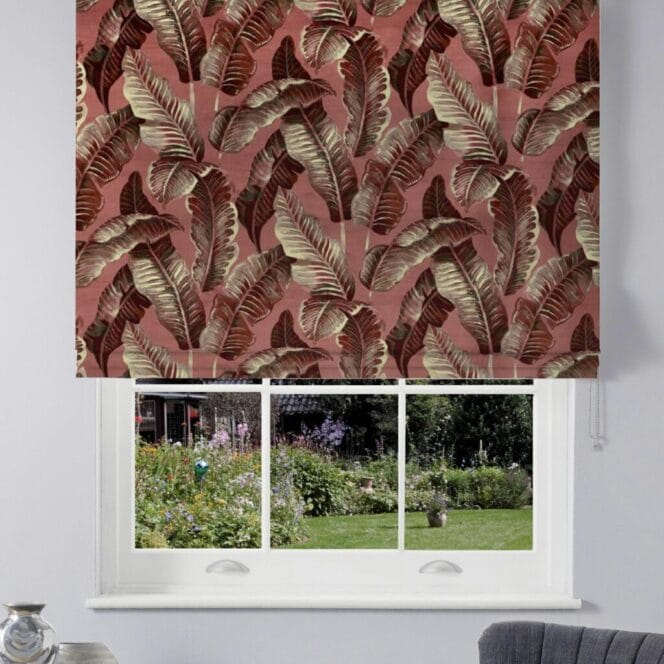 Nicobar Rosehip Roman Blind