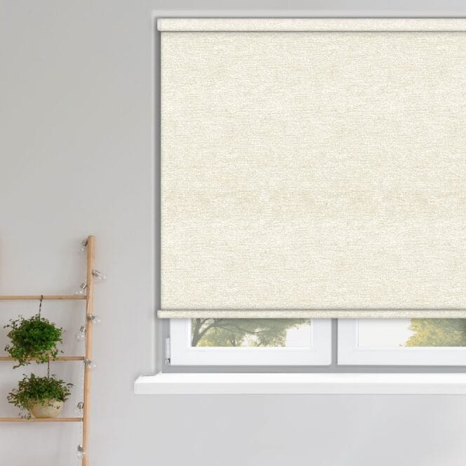 Lush Whistler White Roller Blind