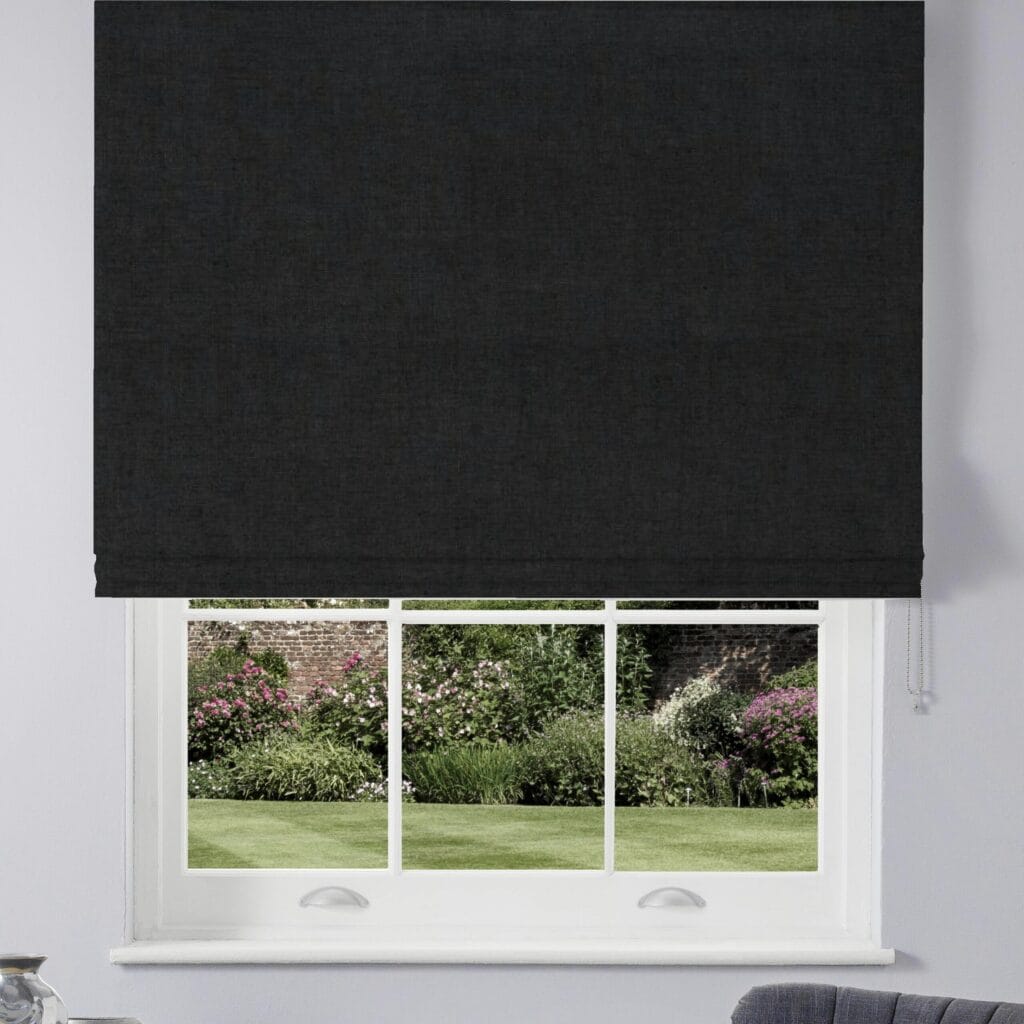 Sara Miller Saluzzo Black Roman Blind