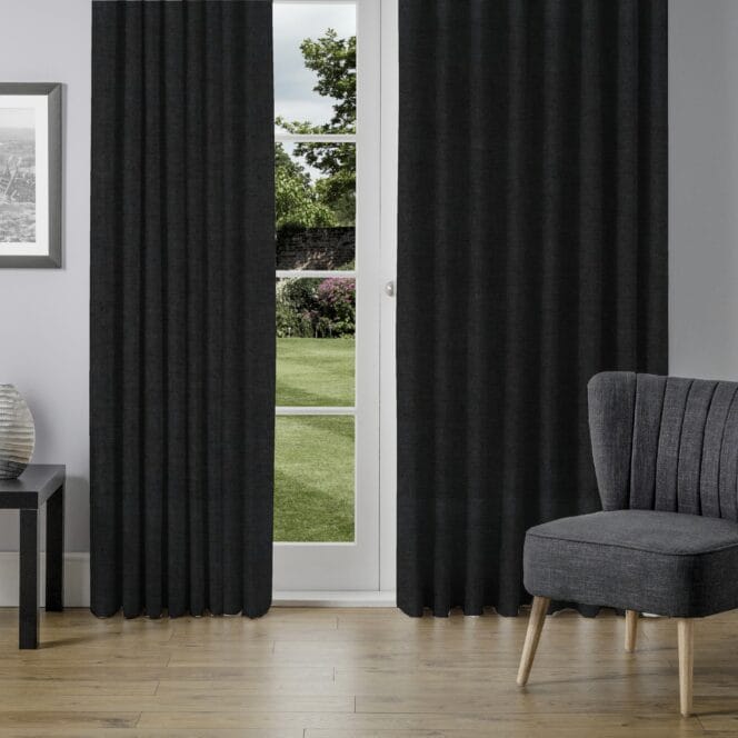 Sara Miller Saluzzo Black Curtains