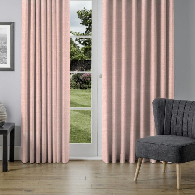 Sara Miller Saluzzo Soft Pink Curtains