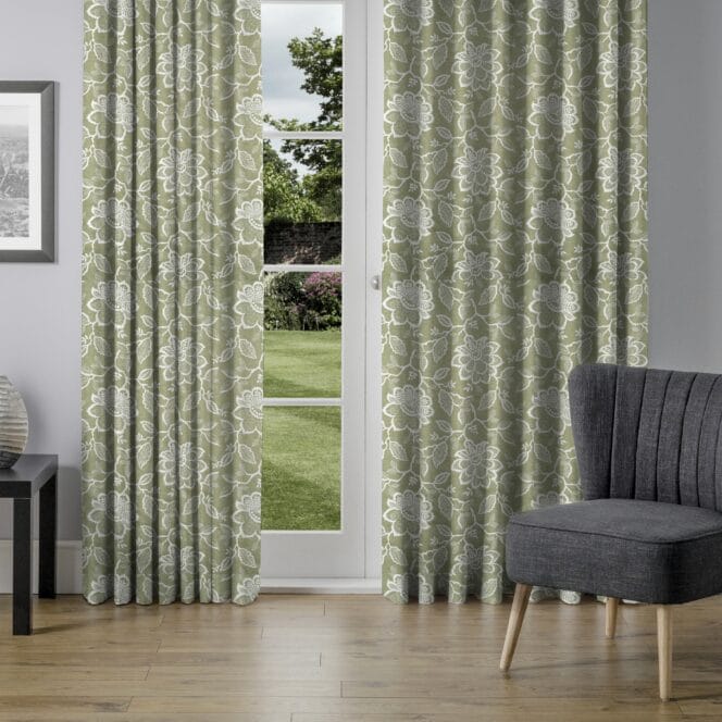 Wilder Basil Curtain