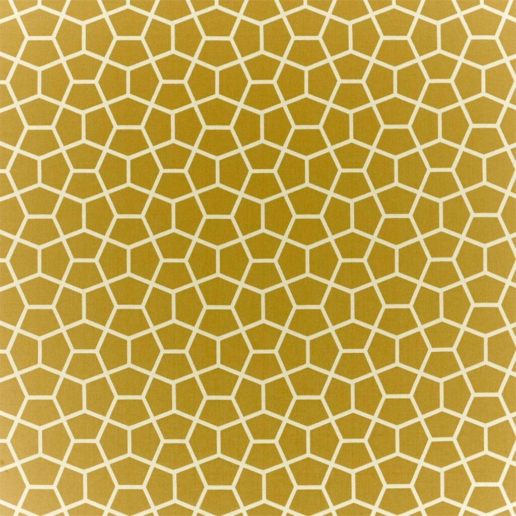 Harlequin Glyptic Chartreuse Roman Blind