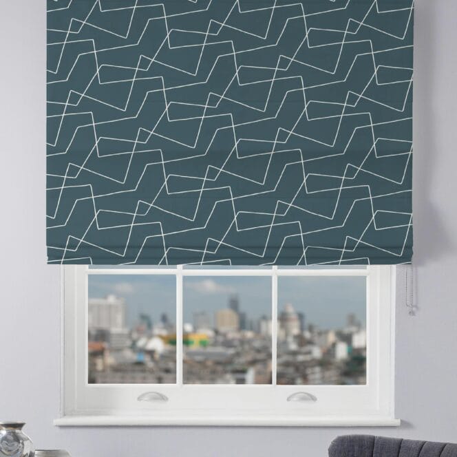 Harlequin Extensity Adriatic Pearl Roman Blind