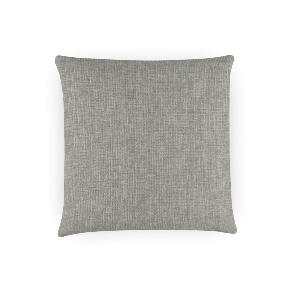 Waffle Pewter Cushion