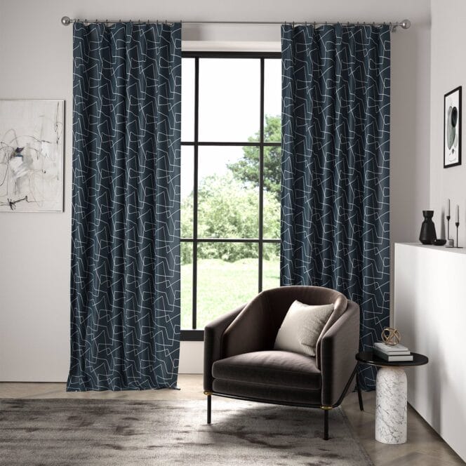 Harlequin Extensity Adriatic Pearl Curtain