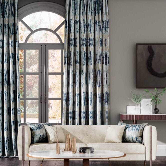 Harlequin Takara Indigo Denim Curtain