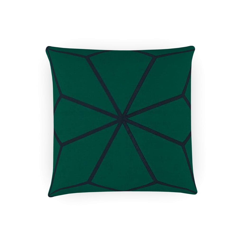 Harlequin Axal Emerald Cushion