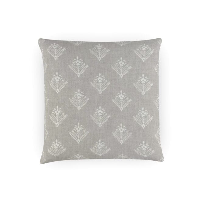 Laura Ashley Lady Fern Embroidery Almond Cushion