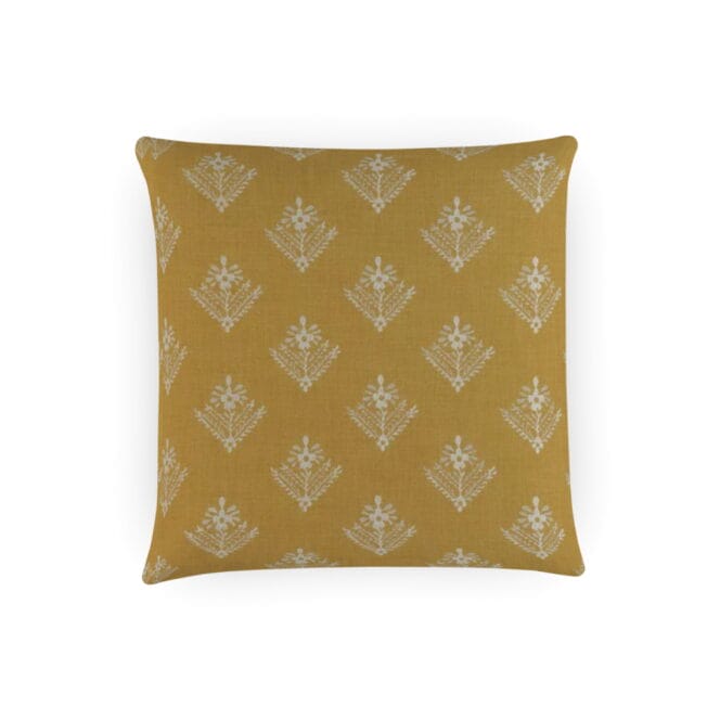 Laura Ashley Lady Fern Embroidery Dijon Cushion