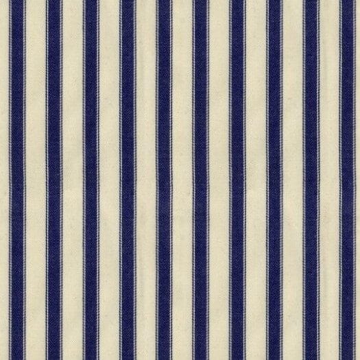 Ian Mankin Ticking Stripe Navy Headboard