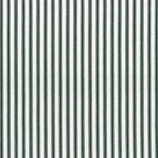 Ian Mankin Skinny Ticking Stripe Smoke Roman Blind