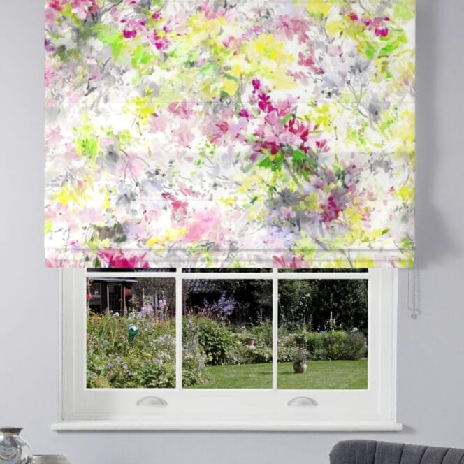 Designers Guild Carmontelle Azalea Roman Blind