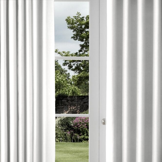 Sahara White Curtains