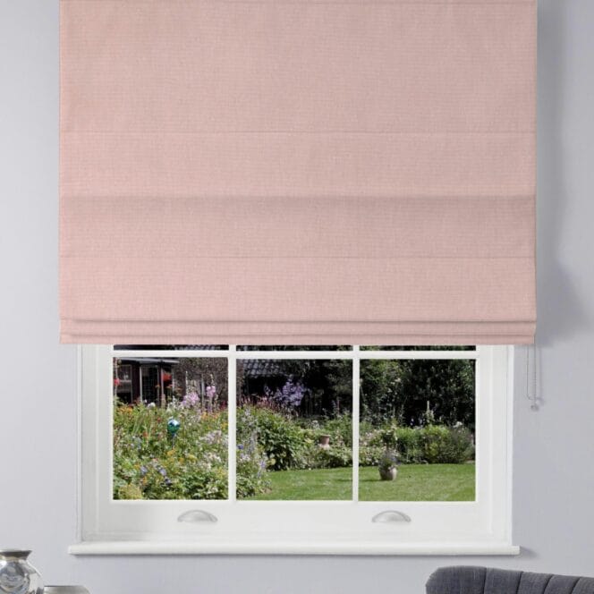 Sahara Rose Roman Blind