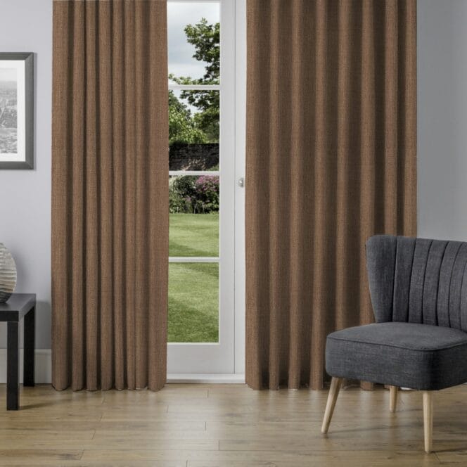 Rustic Cinnamon Curtains