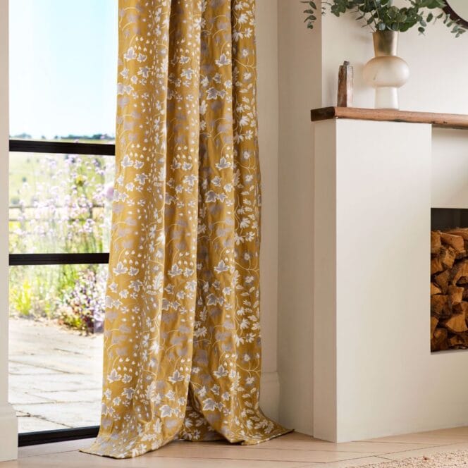 Harlequin Onni Hessian Shitake Curtains