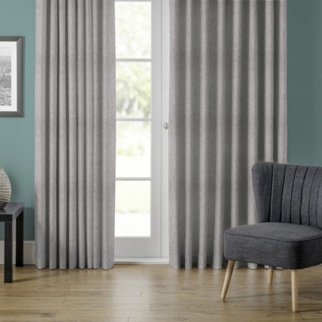Eco Friendly Asana Grey Mist Curtains