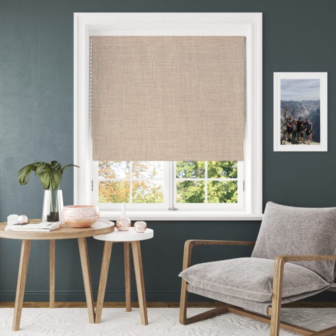 Concept Oatmeal Roman Blind