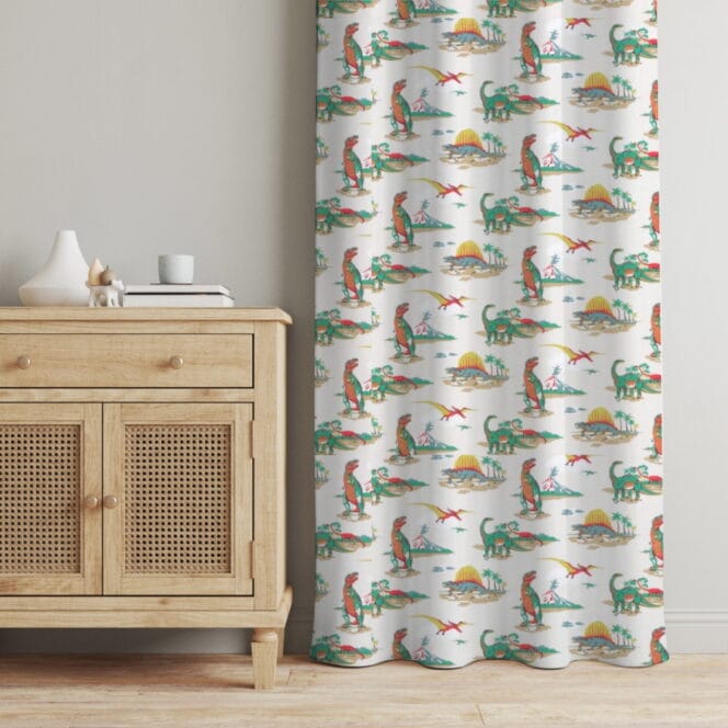 Cath Kidston Dino Multi Curtains