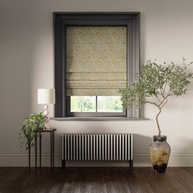 Mini Willow Boughs Linen Blind