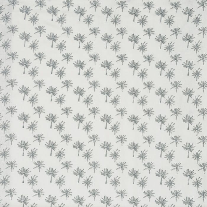 Little Palm Silver Curtains
