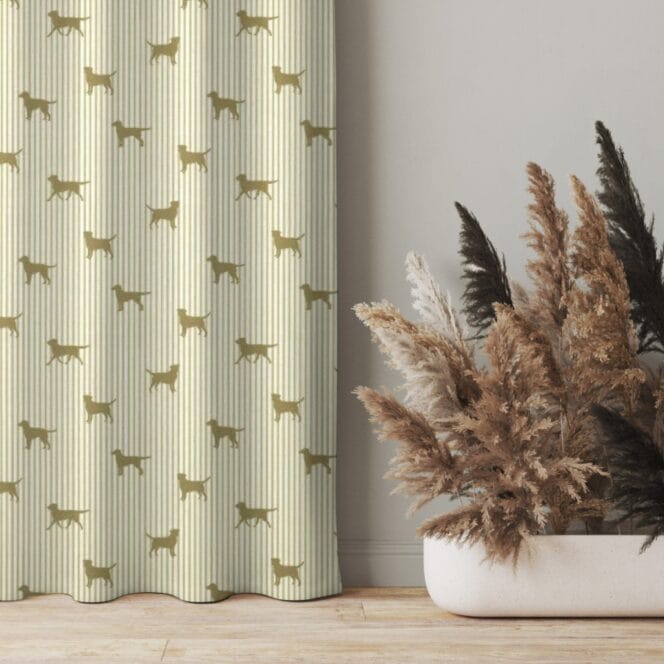 Emily Bond Marley Gold Curtains