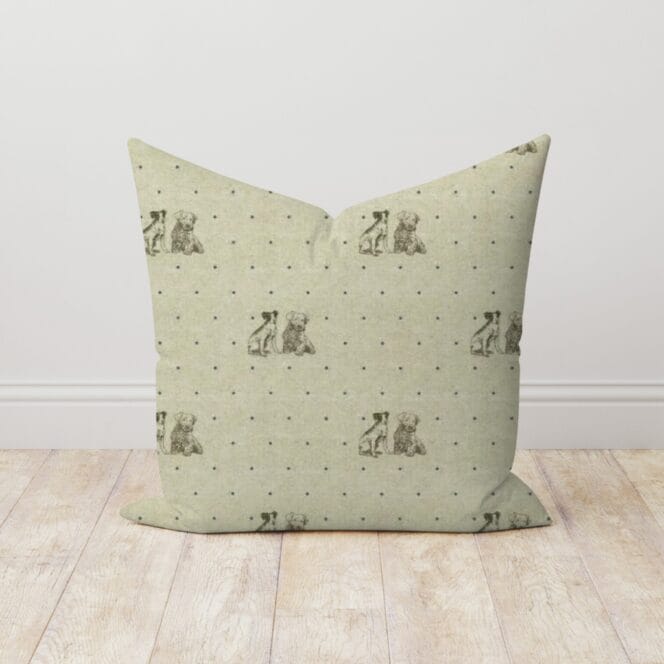 Emily Bond Millie Indigo Cushion