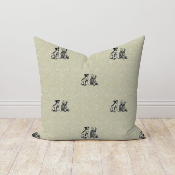 Emily Bond Millie Linen Cushion