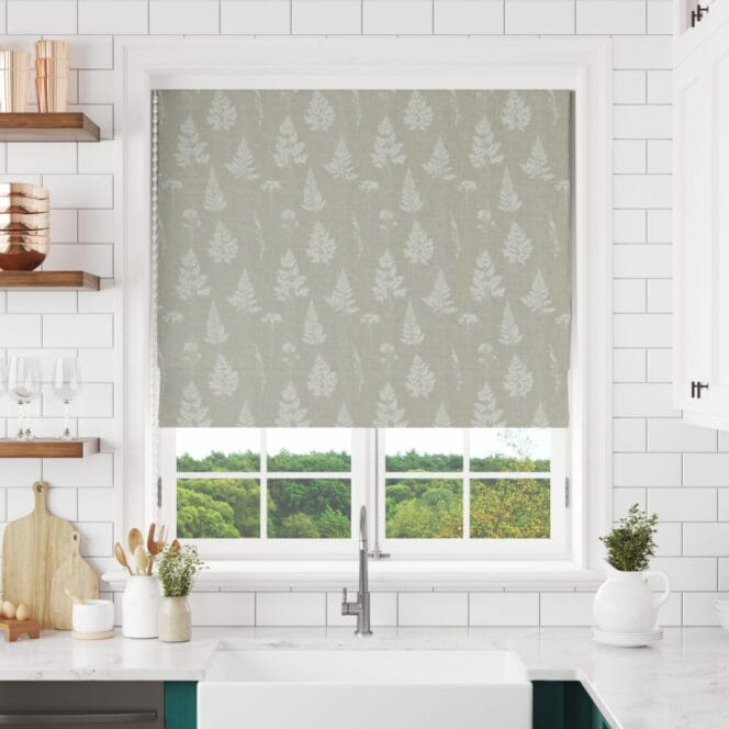 Emily Bond Tynesfield Linen Roman Blind