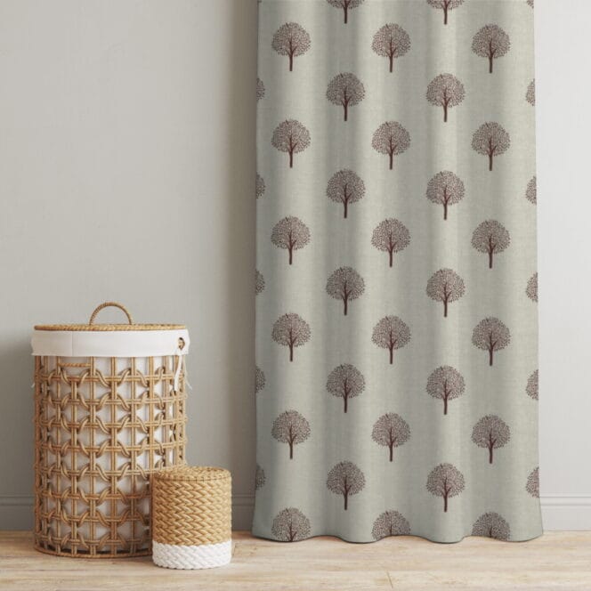 Emily Bond Yew Tree Mulberry Curtains
