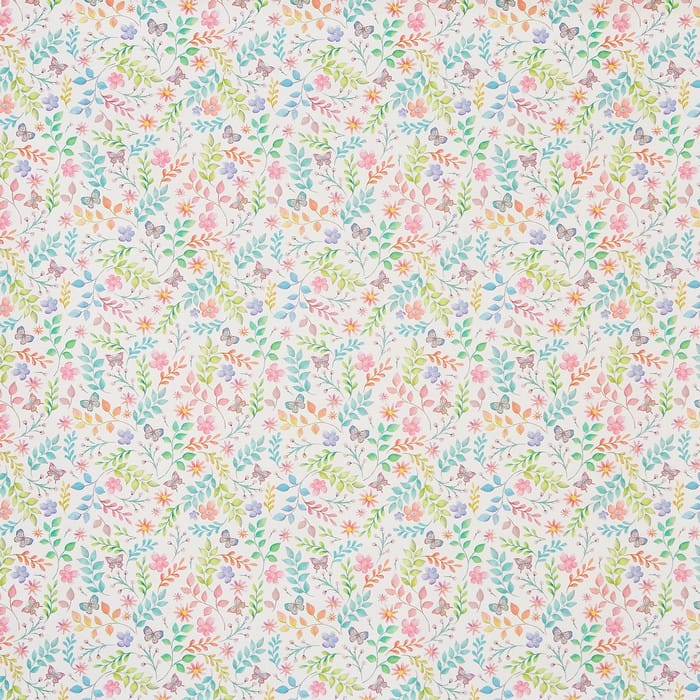 Secret Garden Candyfloss Roman Blind