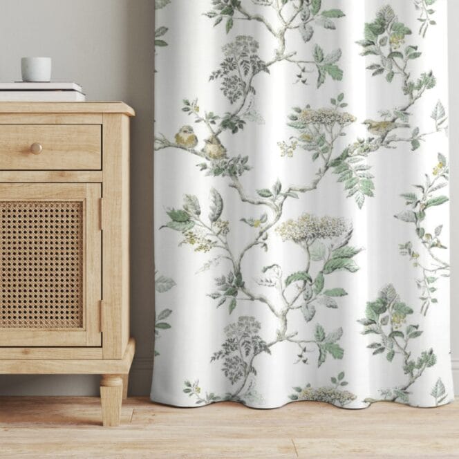 Laura Ashley Elderwood Fern Curtains