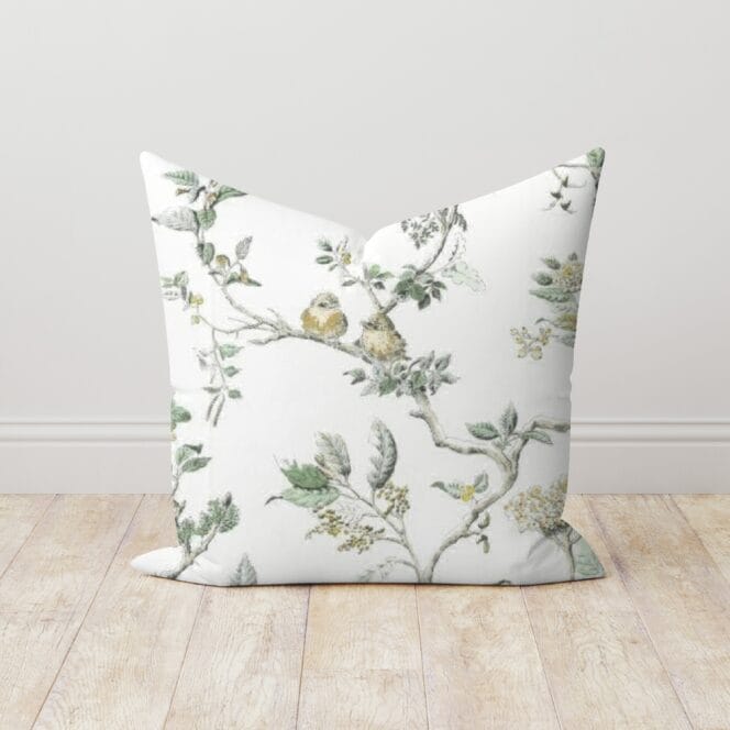 Laura Ashley Elderwood Fern Green Cushion