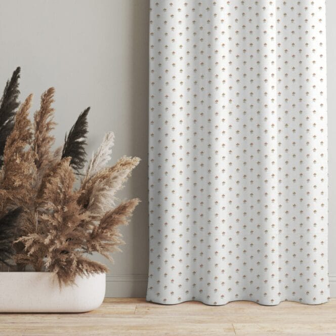 Laura Ashley Woodviolet Apricot Curtains